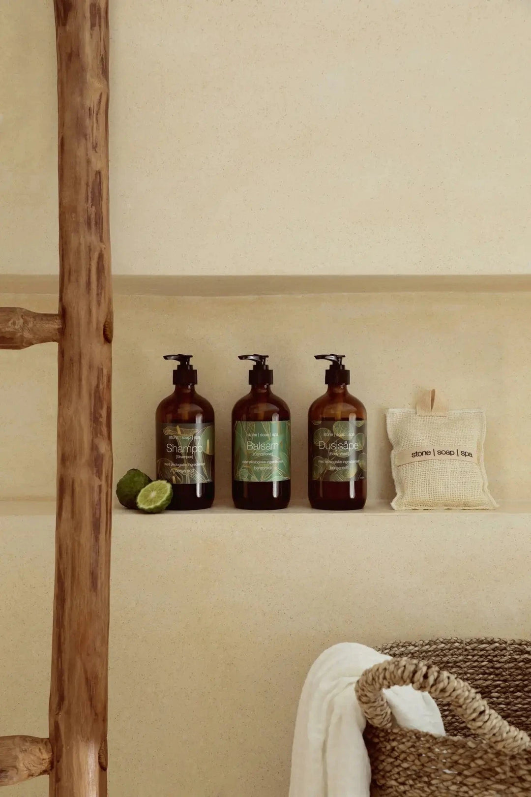 Stone Soap Spa Såpe Dusjsåpe - Bergamott