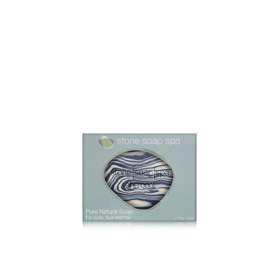 Stone Soap Spa Såpe Såpestykke - Kokoskull/Peppermynte