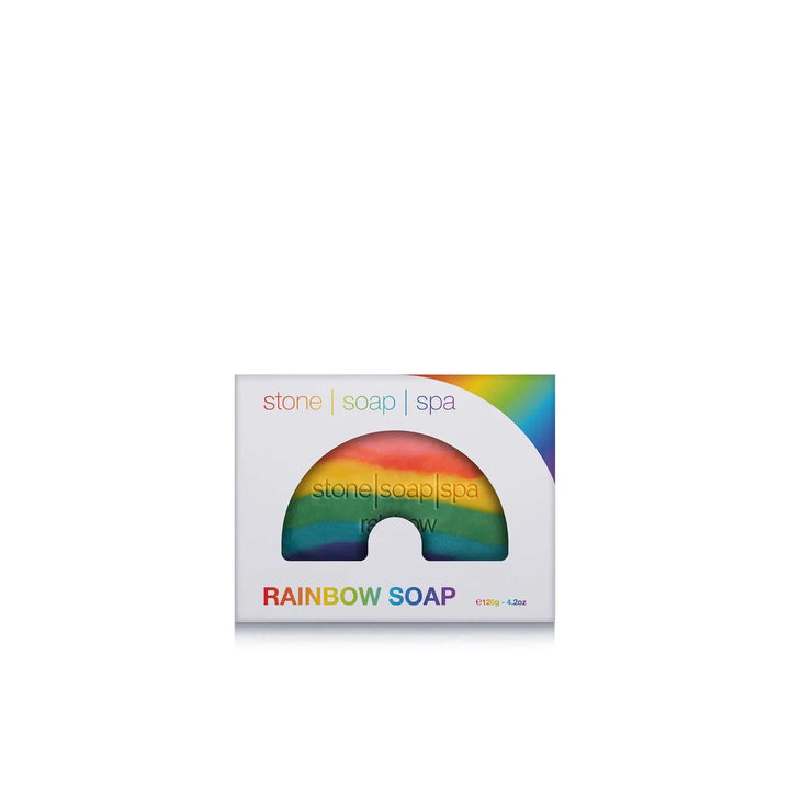 Stone Soap Spa Såpe Såpestykke - Rainbow