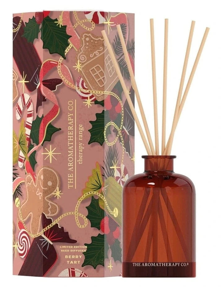 TheAromaTherapyCo duftlys Duftpinner med diffuser - Berry tart