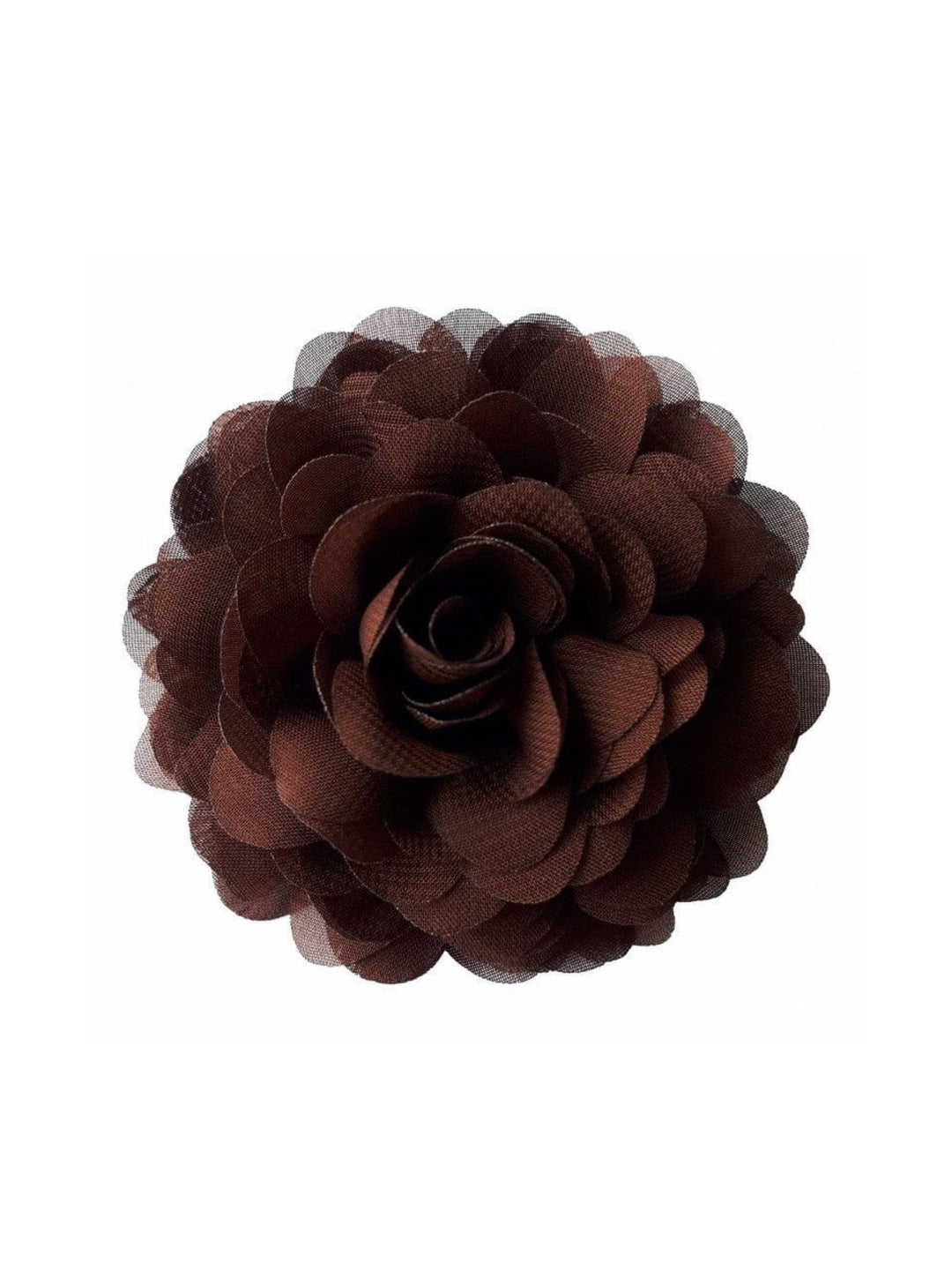 Urban Hippies hårpynt Hårblomst chiffon - kakaobrun