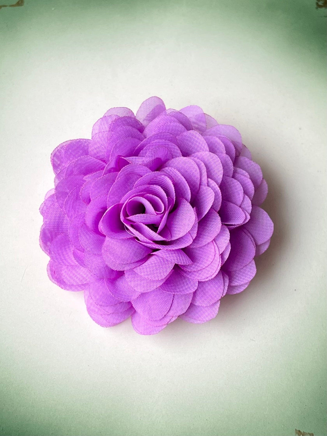 Urban Hippies hårpynt Hårblomst chiffon - lyselilla