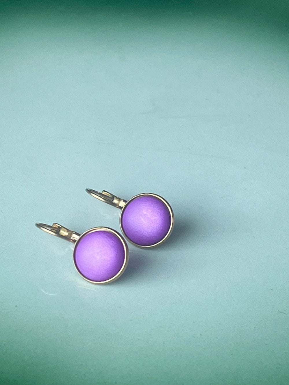 Urban Hippies øredobber Øredobber dots - silky violet