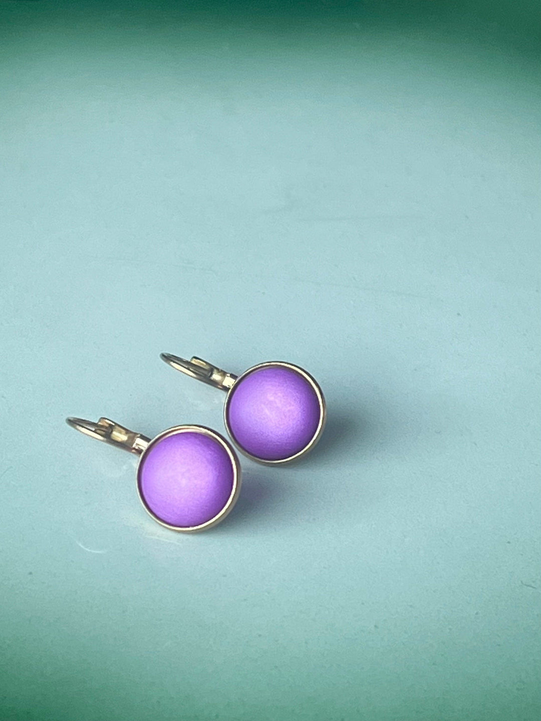 Urban Hippies øredobber Øredobber dots - silky violet