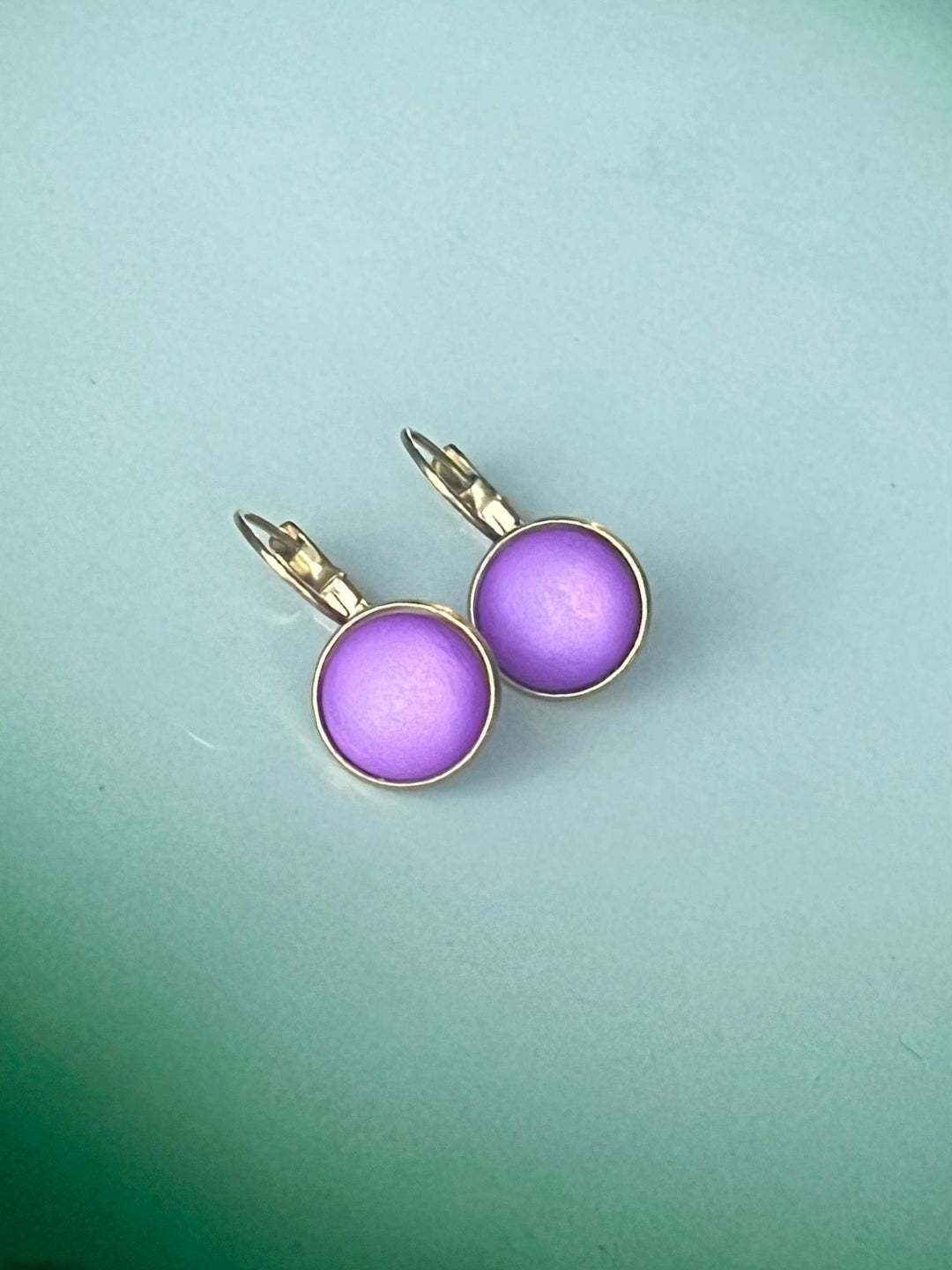 Urban Hippies øredobber Øredobber dots - silky violet