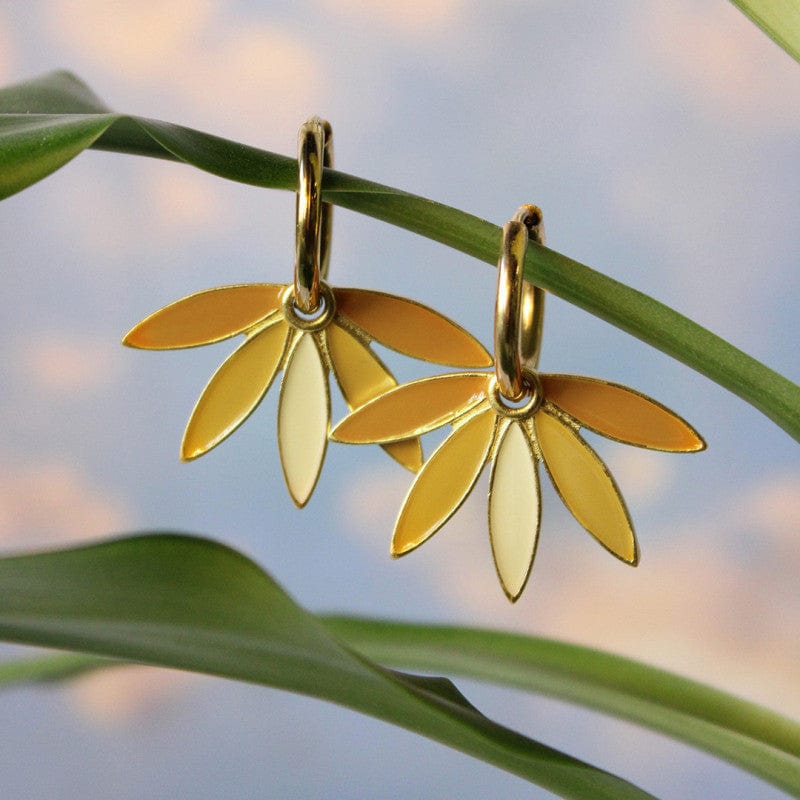 Urban Hippies øredobber Øredobber Gemma - honey