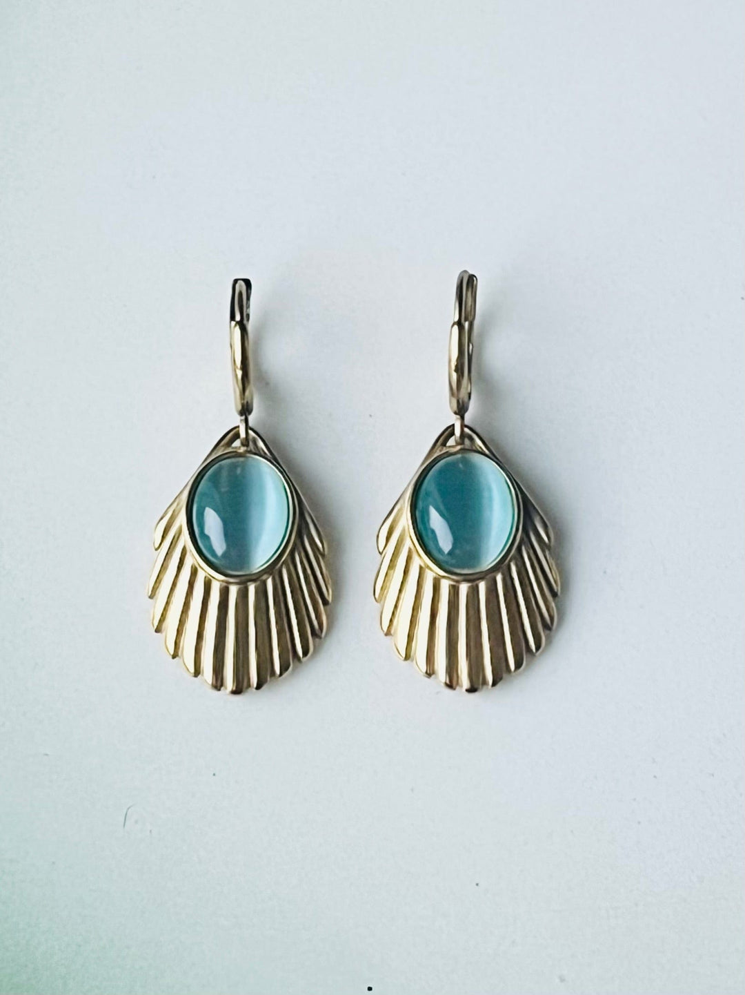 Urban Hippies øredobber Øredobber Venus - nile blue