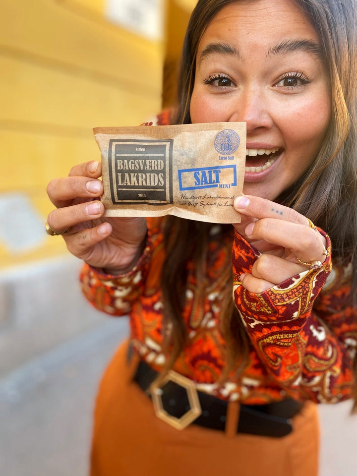 Bagsværd Godteri og sjokolade Bagsværd Lakrids - salt mini 40g