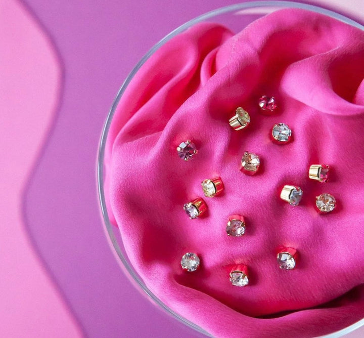 Caroline Svedbom øredobber Classic Stud earrings - emerald