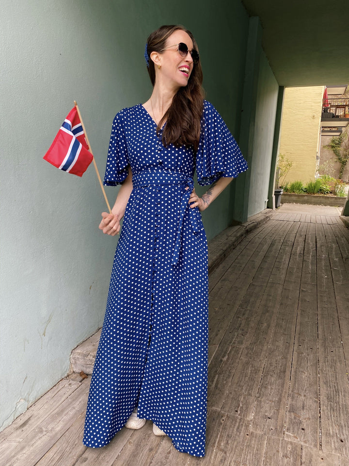 Dianas Vintage kjoler Monika Dress - dots
