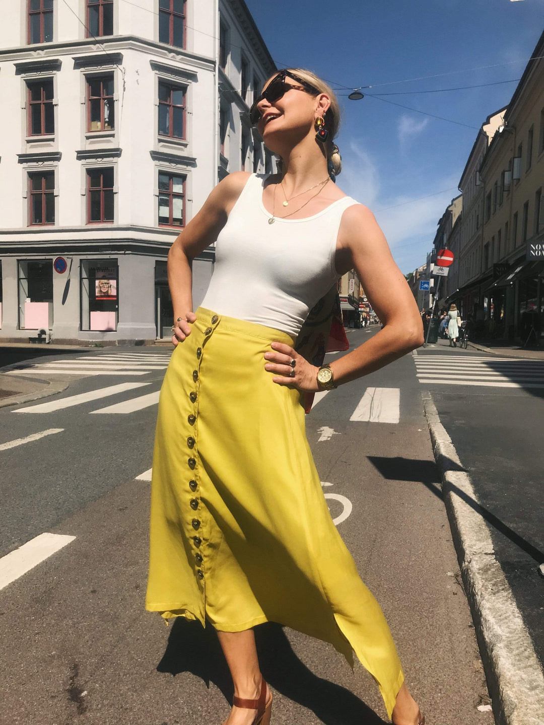 Fair & Square singlet Fair & Square singlet - ubleket hvit