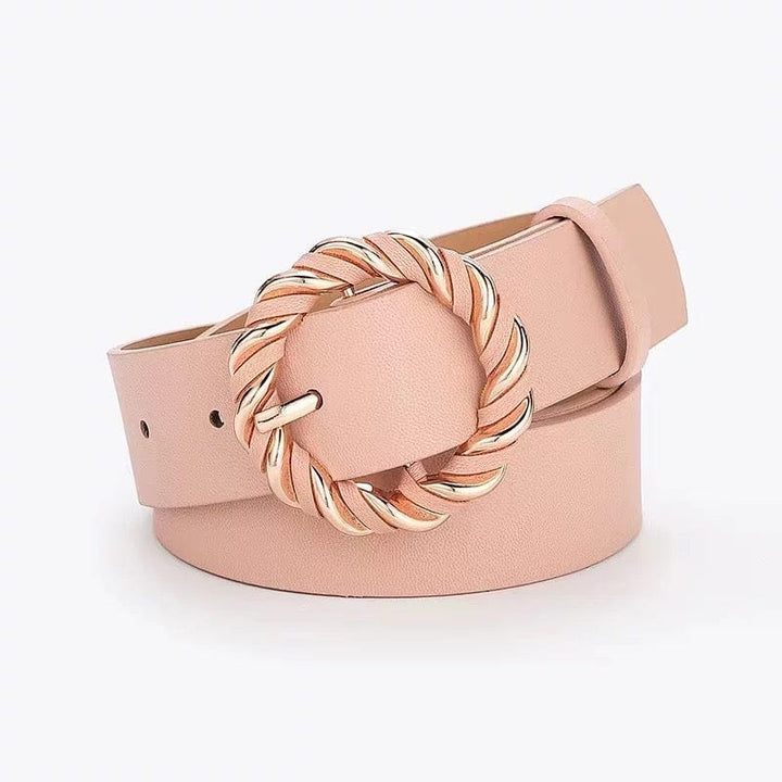 Frøken Dianas salonger belter Belte tvunnet - rosa