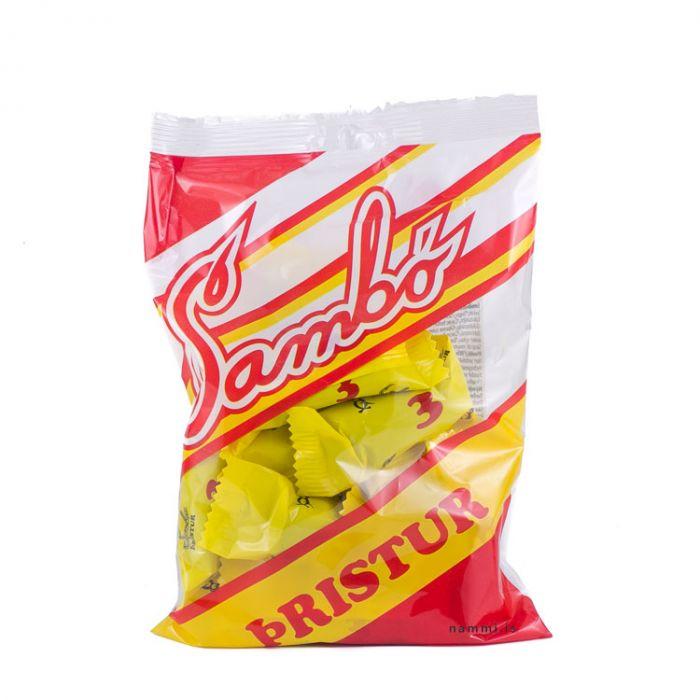 Sambò Godteri og sjokolade Þristur - lakris, karamell og sjokolade