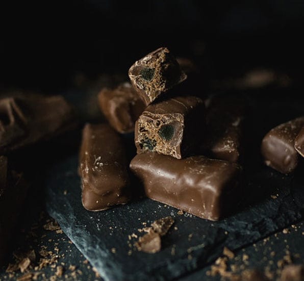 Sambò Godteri og sjokolade Pristur - lakris, karamell og sjokolade