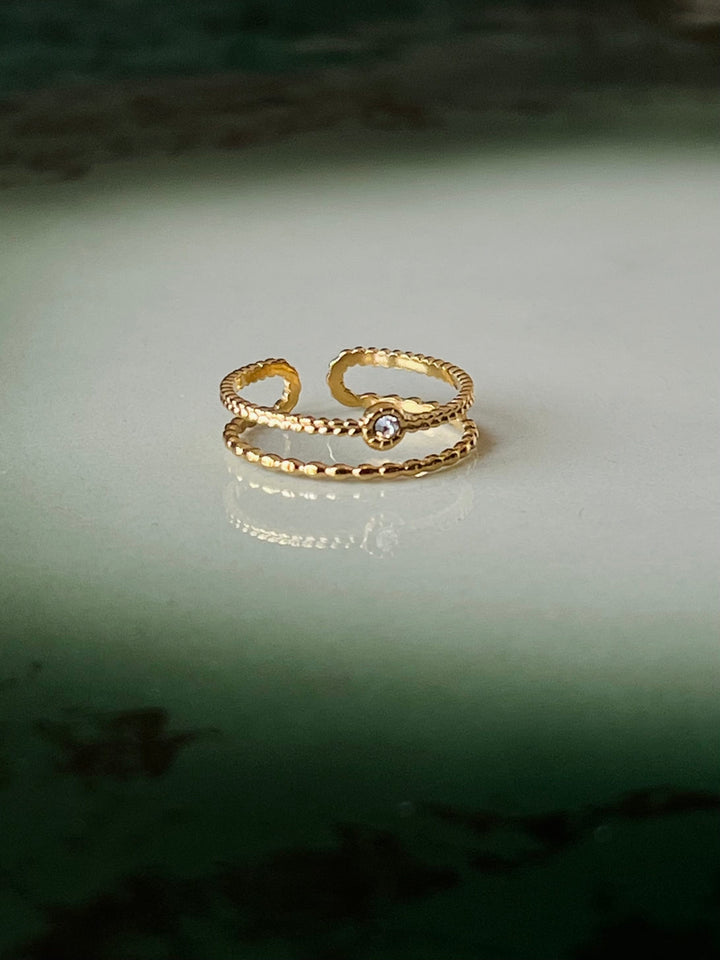 Ring sjøskatter - sett med 3 ringer