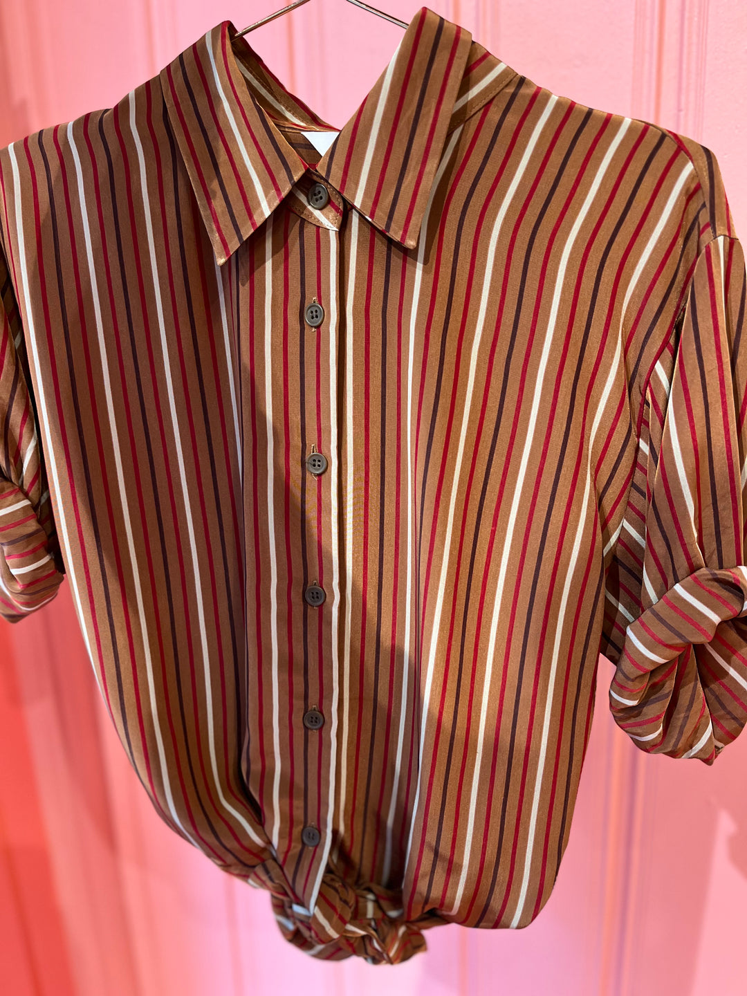 Vintagebluse - 517 Høstkos str 2XL