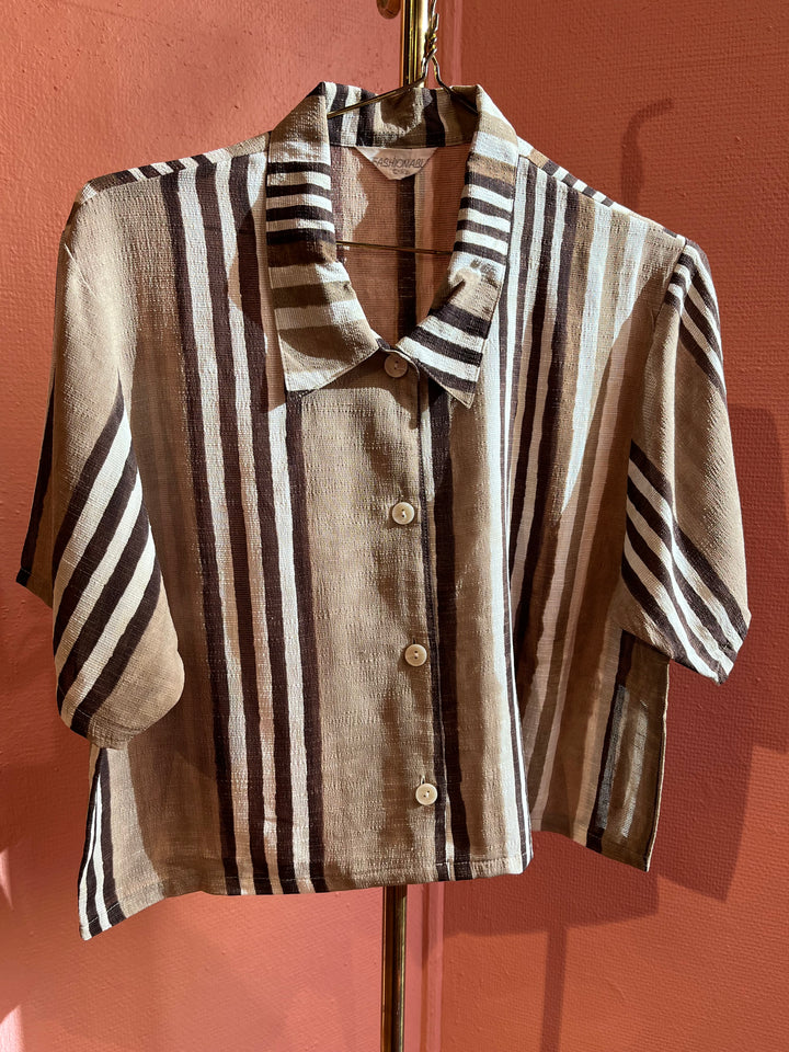 Vintagebluse - 511 Barcode str M