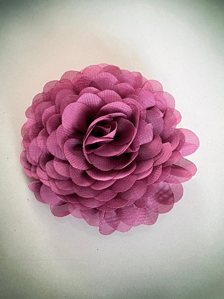 Hårblomst chiffon - gammelrosa