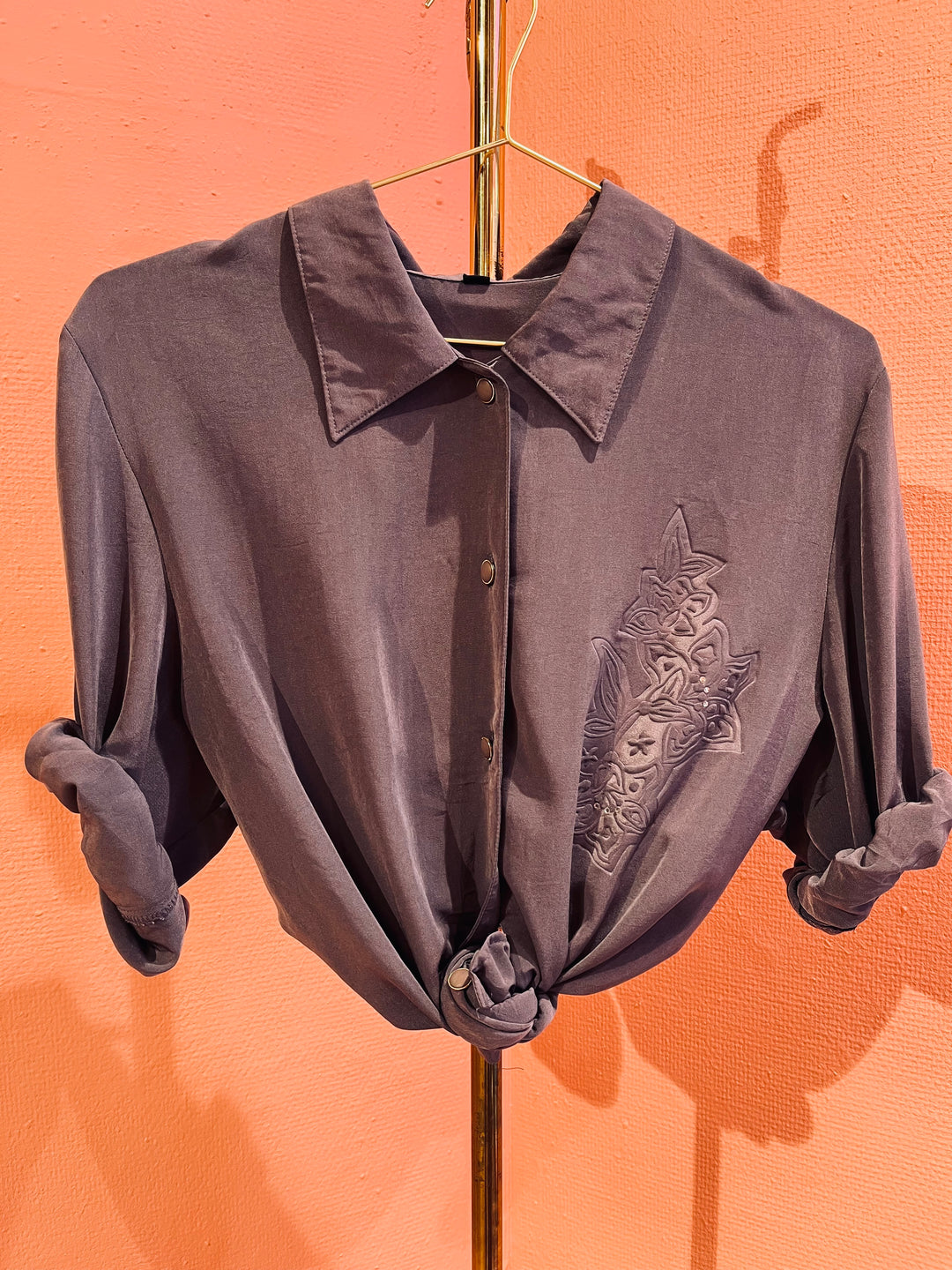 Vintagebluse - 373 Subtile str M