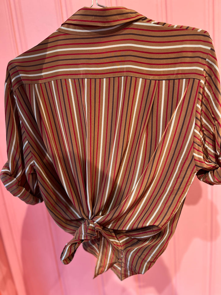 Vintagebluse - 517 Høstkos str 2XL