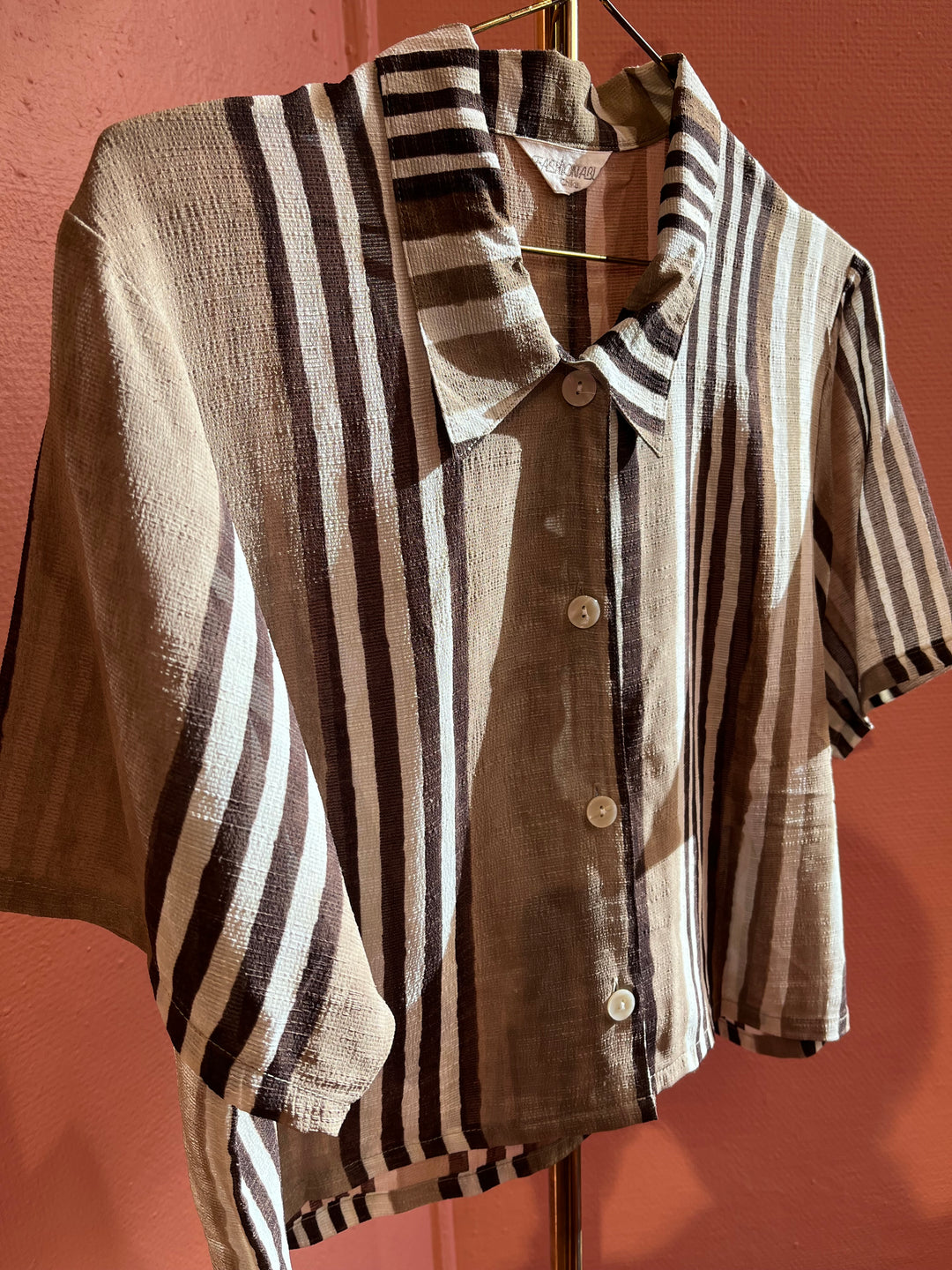 Vintagebluse - 511 Barcode str M