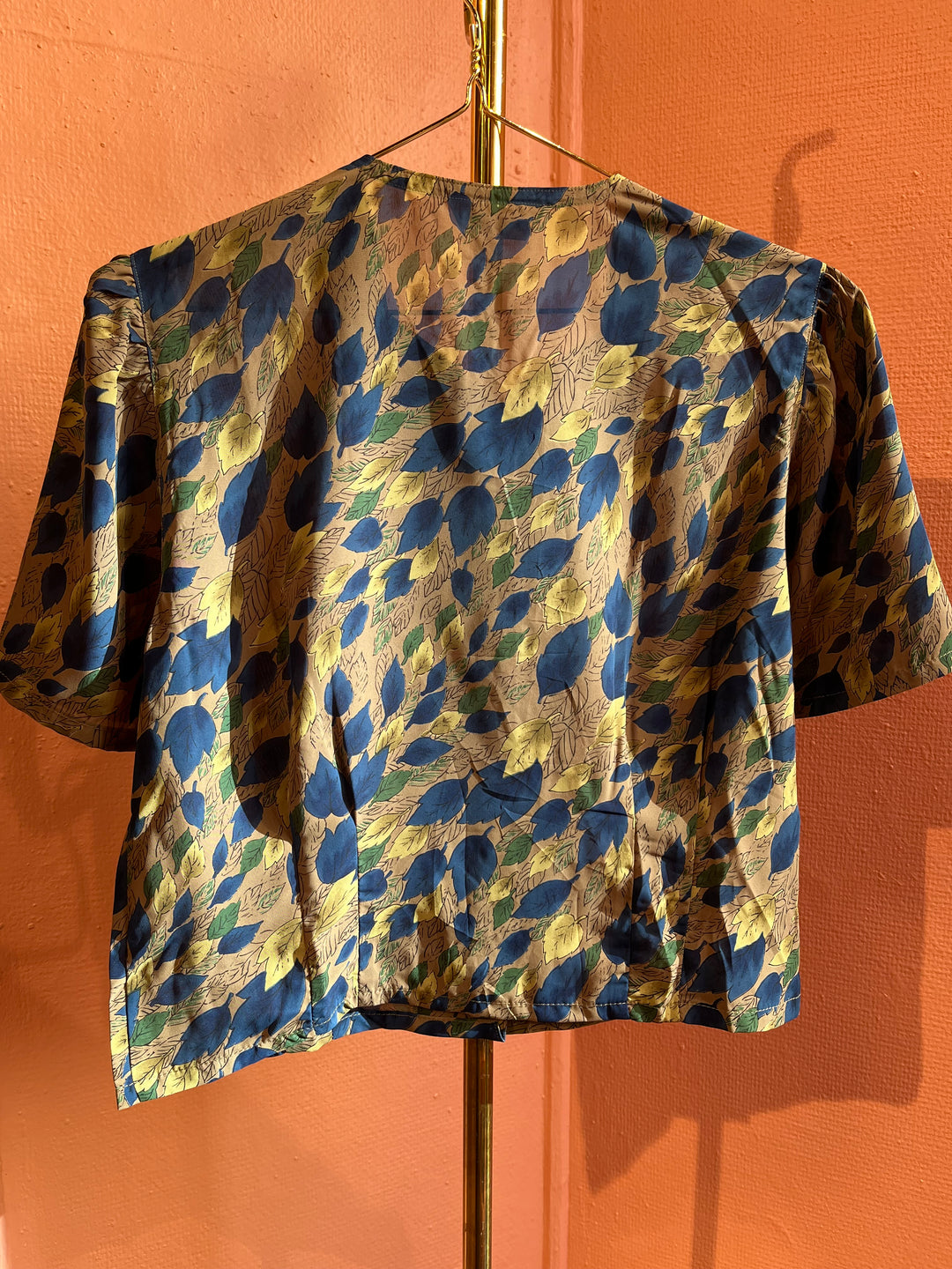 Vintagebluse - 512 Høstregn str M