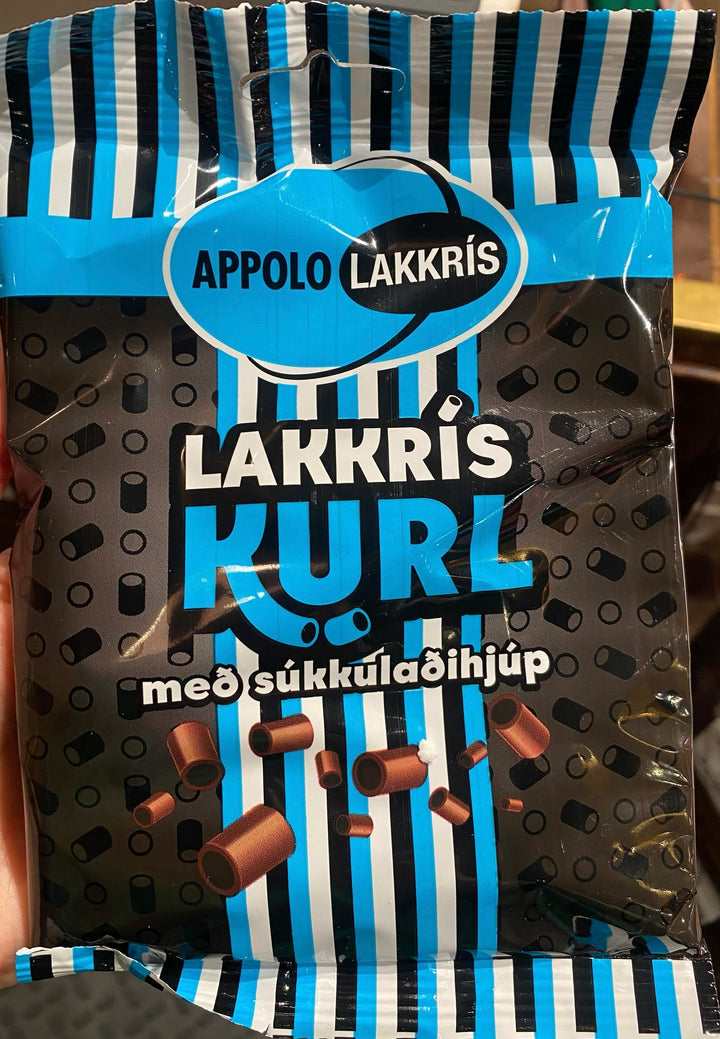 Lakkriskurl - små biter lakris og sjokolade til bakst