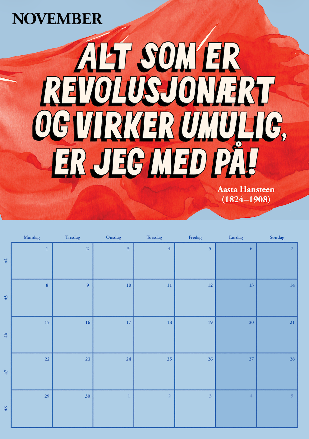 Feministisk kalender 2027