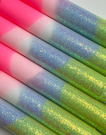 Last inn bildet i Galleri-visningsprogrammet, Ahne light stearinlys Stearinlys Ahne Light - grønn og blå glitter/rosa

