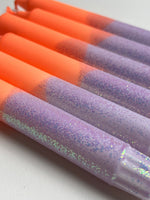 Last inn bildet i Galleri-visningsprogrammet, Ahne light stearinlys Stearinlys Ahne Light - lilla glitter/fersken
