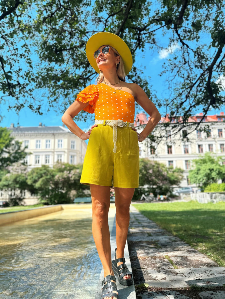 Aix Badedrakt Sophie badedrakt - oransje/krem