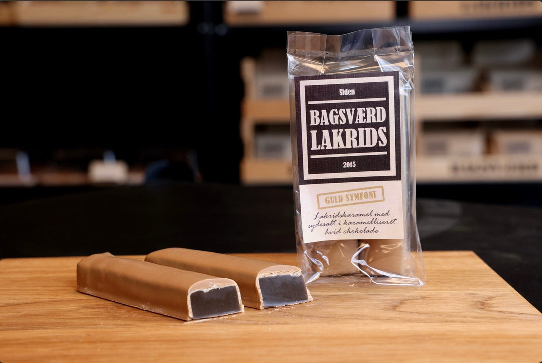 Bagsværd Godteri og sjokolade Bagsværd Lakrids - lakrisstenger gull symfoni