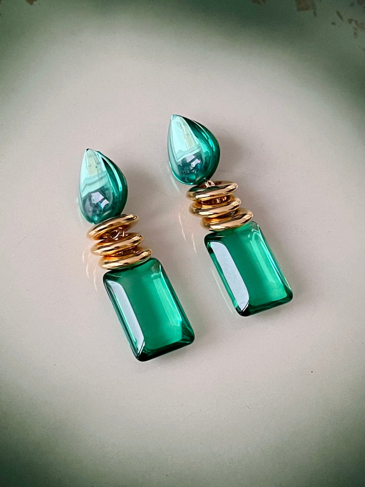 Bernice øredobber Øredobber BerNice - grønn