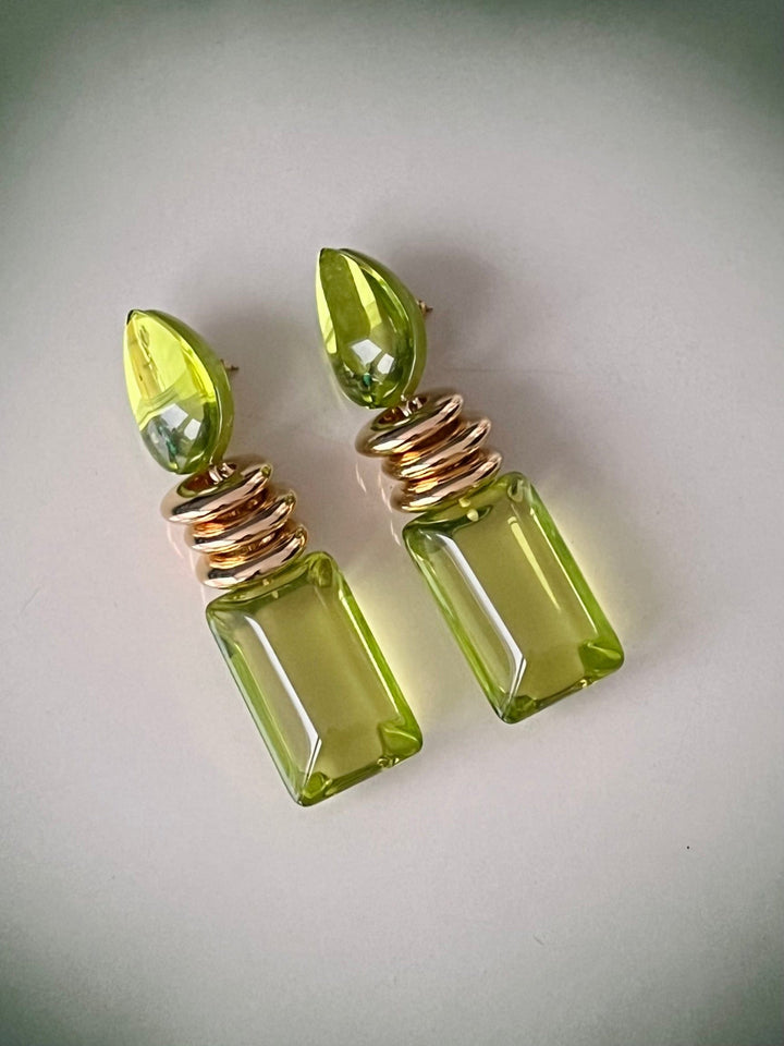 Bernice øredobber Øredobber BerNice - limegrønn