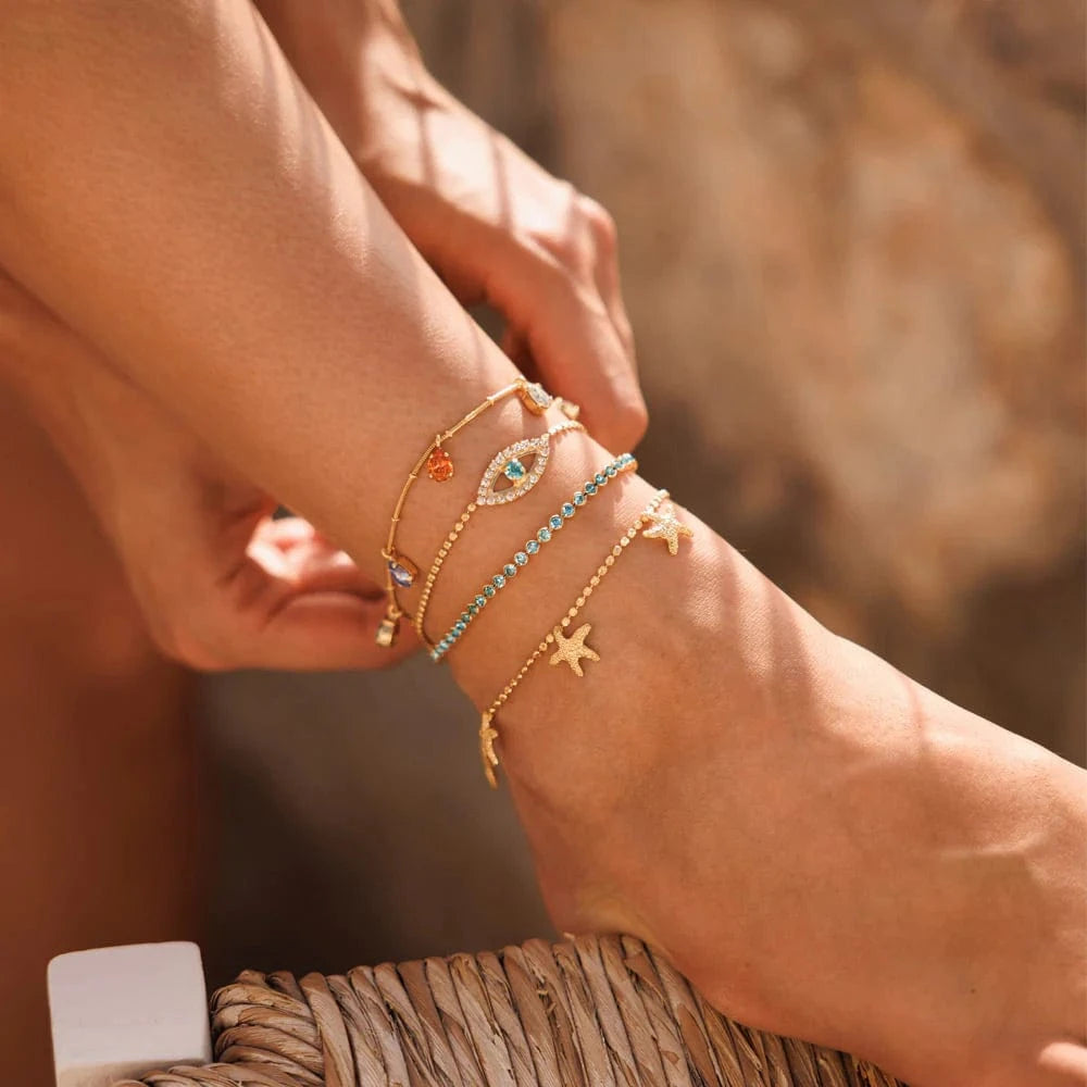 Caroline Svedbom ankel chain Sea Star Ankle chain