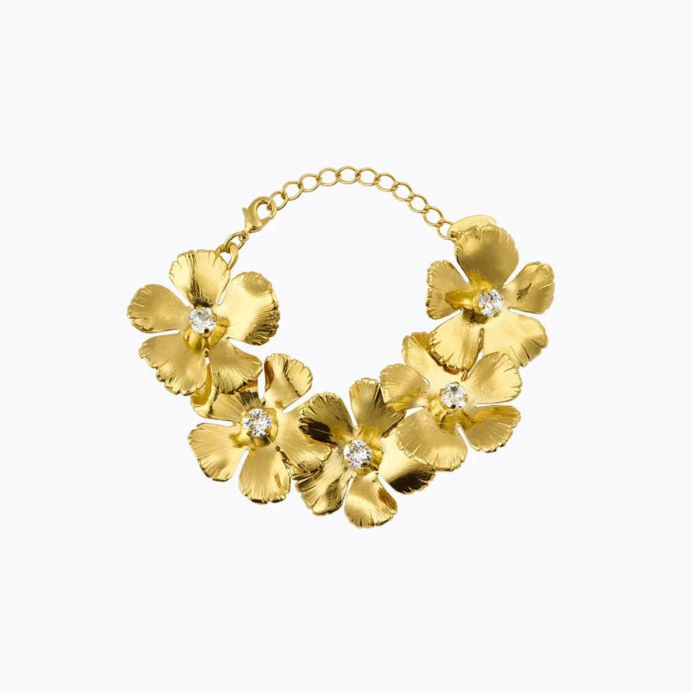 Caroline Svedbom Armbånd Anemone bracelet - crystal