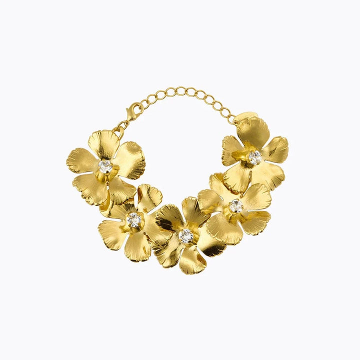 Caroline Svedbom Armbånd Anemone bracelet - crystal