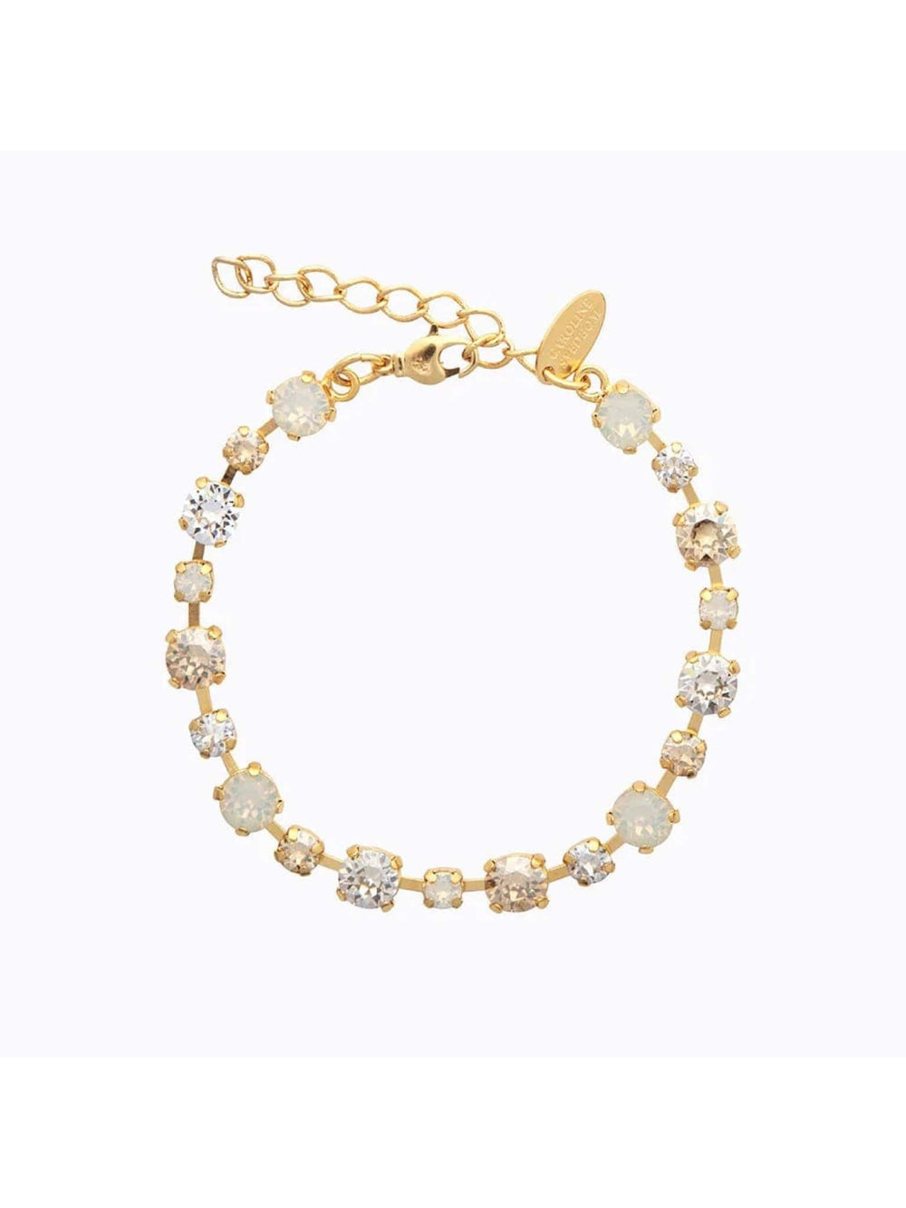 Caroline Svedbom armbånd Calanthe bracelet - white combo