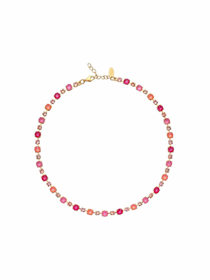 Caroline Svedbom armbånd Calanthe necklace - coral combo