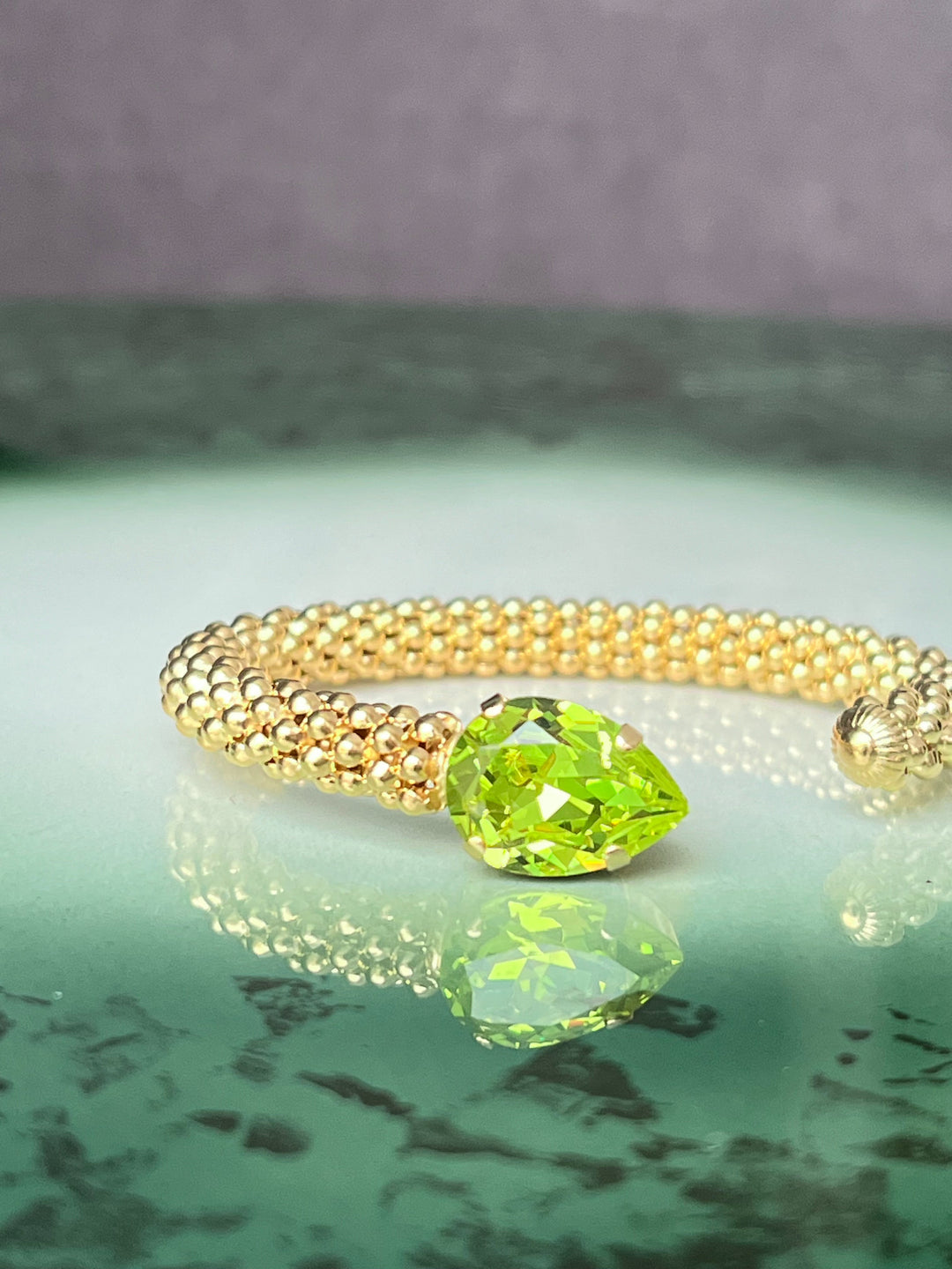 Caroline Svedbom armbånd Classic Rope bracelet - citrus green