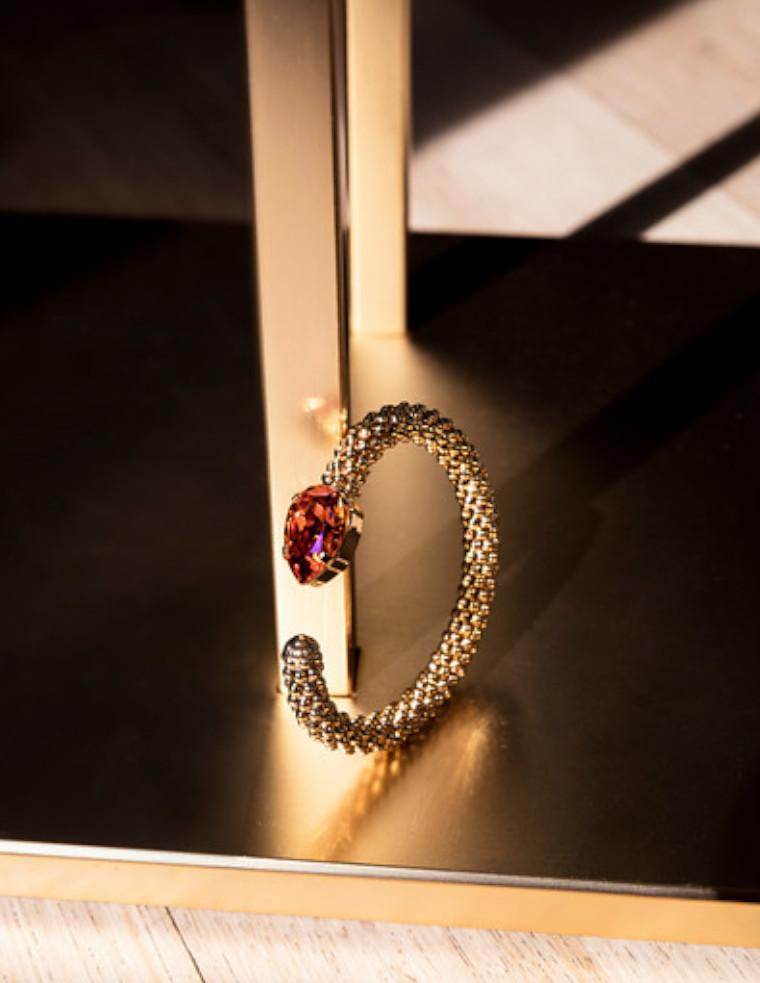 Caroline Svedbom armbånd Classic Rope bracelet - fuchsia