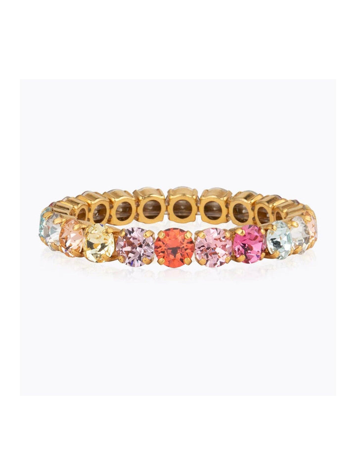 Caroline Svedbom armbånd Gia Stud bracelet - pastel rainbow combo