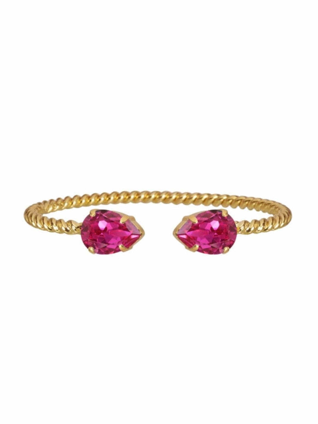 Caroline Svedbom armbånd Mini drop bracelet  - fuchsia