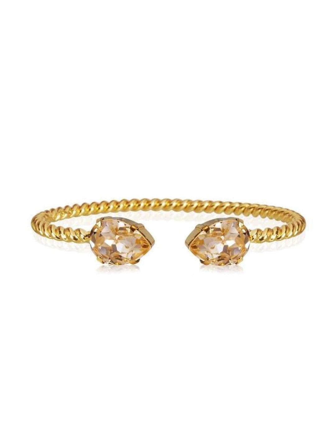 Caroline Svedbom armbånd Mini drop bracelet - golden shadow