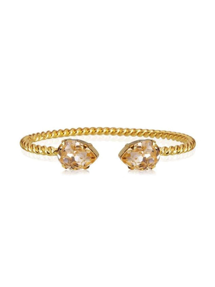 Caroline Svedbom armbånd Mini drop bracelet - golden shadow