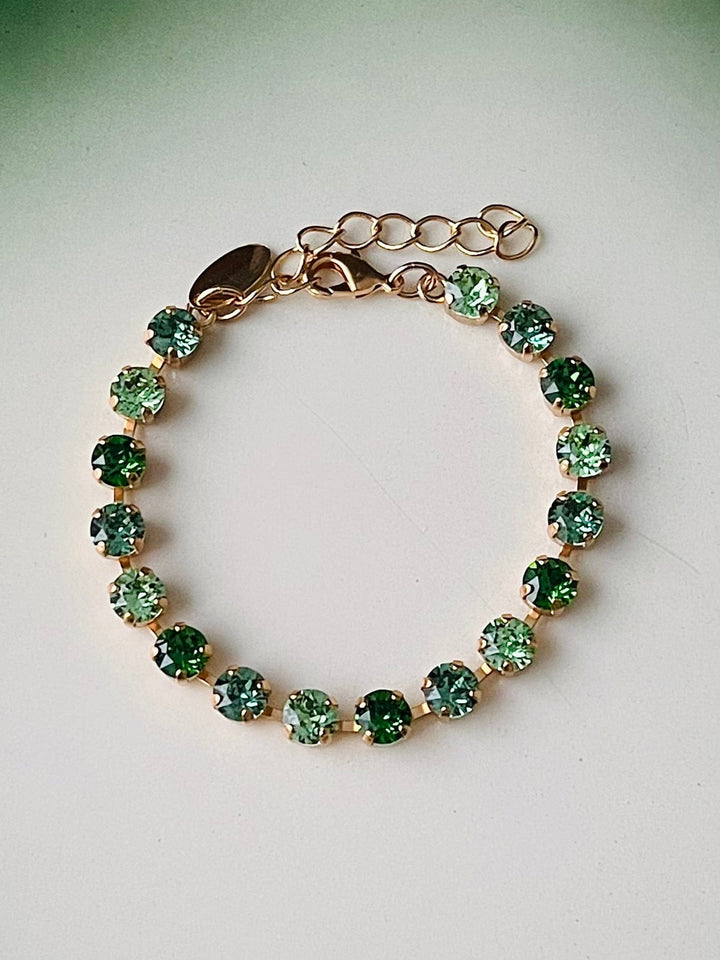 Caroline Svedbom Armbånd Nicola bracelet - green combo
