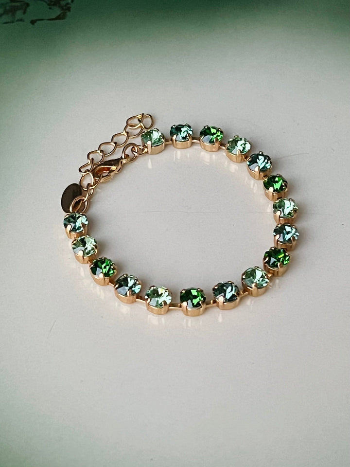 Caroline Svedbom Armbånd Nicola bracelet - green combo
