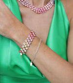 Last inn bildet i Galleri-visningsprogrammet, Caroline Svedbom armbånd Rosanna bracelet - pastel rainbow combo
