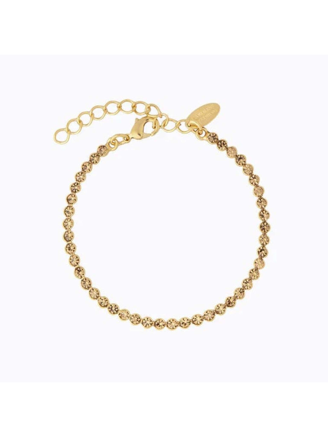 Caroline Svedbom armbånd Siri bracelet - light colorado topaz