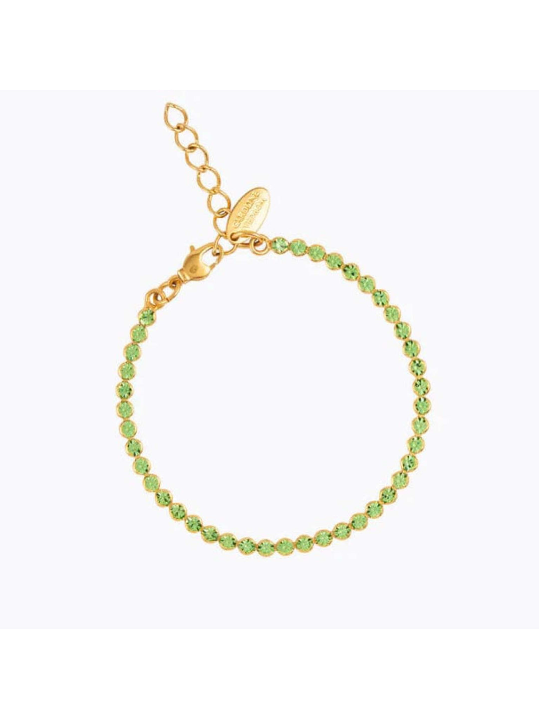 Caroline Svedbom armbånd Siri bracelet - peridot